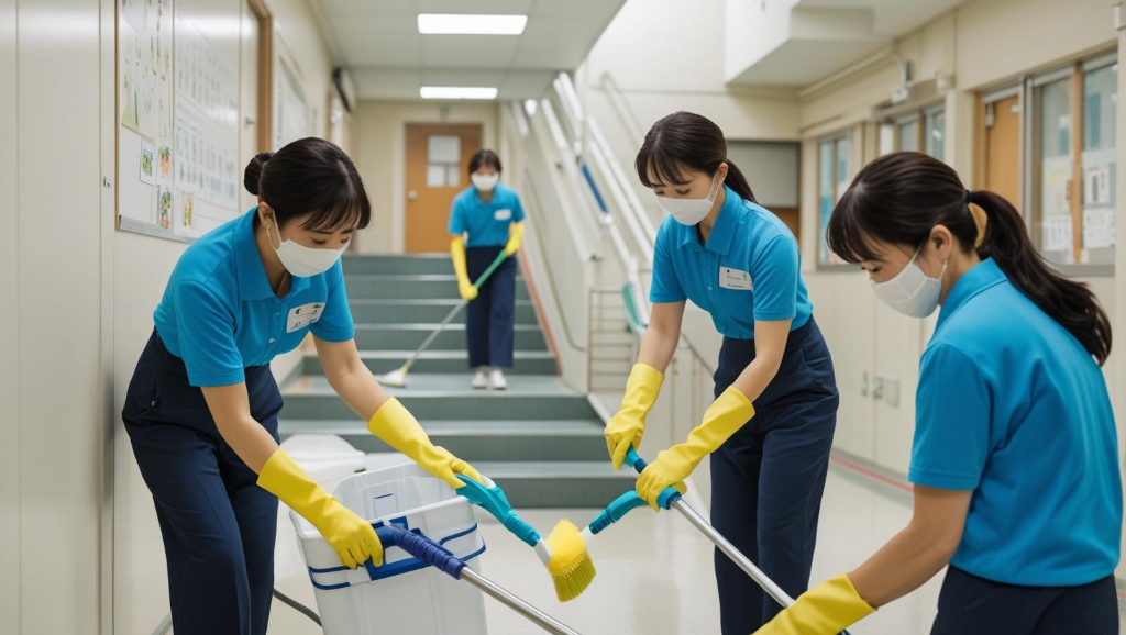 ユニバーサル企業株式会社　明治大学生田キャンパス事業所(神奈川県川崎市多摩区/生田駅/清掃)_3